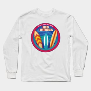 Surf Les Landes France Long Sleeve T-Shirt